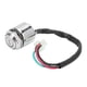 thumbnail image 5 of Interruptor de encendido, juego de interruptor de encendido universal para motocicleta eléctrica con 2 llaves de repuesto para ATV Mini Moto Dirt Bike Ecomeon no, 5 of 5