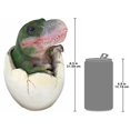 thumbnail image 5 of Design Toscano QM2728000 Baby Tyrannosaurus Rex Dino Egg Statue,Full Color, 5 of 5