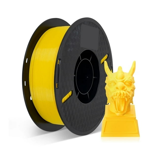 PETG 3D Printer Filament, 1.75mm 1KG Toughness 3D Printing Material Standard 1Roll/KG ,Easy to Use