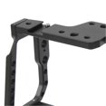 thumbnail image 2 of Video Cage Camera Rig Aluminium Alloy Strong Grip Quick Release with Cold Shoe 1/4in 3/8in Screw Holes Video Rig Camera Stabilizer for BMPCC4K 6K, 2 of 4