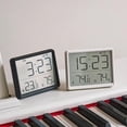 thumbnail image 2 of Magnetic Kitchen Clock Simple Digital Wall Clock, Multi-functional Temperature and Humidity Sticky Electronic Watch, 2 of 5