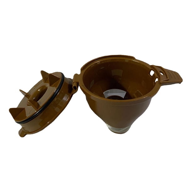 Cesta de filtro de café, piezas de repuesto, colador de líquido, herramienta de cerveza Barista, cesta de café de repuesto reutilizable para una sola BLESIY Cesta de preparación de café
