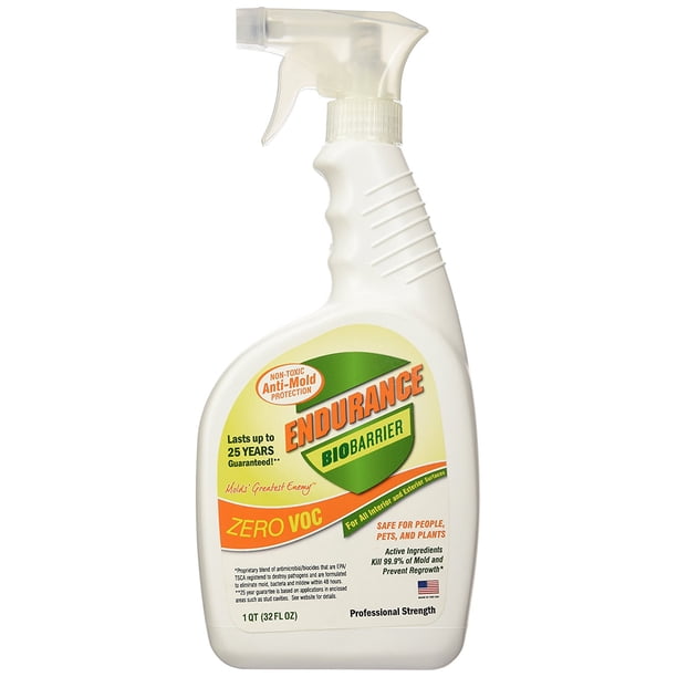 Mold Prevention Spray Non Toxic 32oz Recommended By Ny Times Bestselling Author Linda Cobb The Queen Of Clean By Endurance Biobarrier From Usa Walmart Com Walmart Com