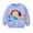 Blue, variant on HCYSFG Girls Cute Cartoon Graphic Printed Sweatshirt Long Sleeve Pants 2 Piece Set Fall Winter Pullover Outfit Set