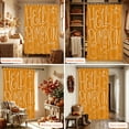 thumbnail image 5 of Shower Curtains for Bathroom-36"x72",Hello Pumpkin Autumn Plant Waterproof Bath Curtain Grommet Shower Curtain Set with Hooks, 5 of 9