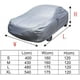 thumbnail image 5 of Funda universal para coche, funda impermeable para vehículo, funda protectora para coche, funda impermeable, resistente al sol, nieve, polvo, lluvia, L, 5 of 5