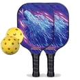 thumbnail image 1 of Pickleball Factory PB0001-2-C Pickleball Paddle Set, Carbonfiber Graphite, 1 of 1
