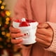 thumbnail image 5 of Tazas navideñas | Taza de café de cerámica de gran capacidad de 340 ml con diseño de Papá Noel y árbol de Navidad | Taza navideña blanca o verde para chocolate caliente y café | Regalo festivo para, 5 of 6