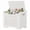 24.8-inch, Front Panel with Grooved White, variant on TROPOW Storage Chest,Wooden Storage Bench with Safety Hinge, Flip Top Blanket Chest Trunks, Supports 350 Lb, for Entryway, Living Room, Bedroom