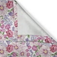 thumbnail image 5 of Ambesonne Watercolor Grommet Curtain, Fresh Spring Flora, 50" x 108", Lavender Pink Green, 5 of 6