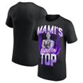 thumbnail image 2 of T-shirts Fête des Mères Je Suis Ton Mami Rhea Ripley pour Hommes Noir Rhea Ripley Lundi Nuit T-Shirt Mami Été Col Rond Manches Courtes TTTWD80298LJ K150, 2 of 5