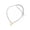 Black, variant on Delicate Cut Sun Charm Necklace With Metallic Finish Eye Catching Clavicle Chain Suitable For Various Occasions