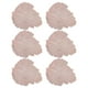 thumbnail image 1 of Inteprter 6 unids/set tapetes redondos de PVC no tóxicos para cena tapete de de superficie lisa resistente a los arañazos y a las roturas Mostrada Oro rosa, 1 of 6