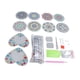 thumbnail image 1 of 8Pcs Rhinestone Painting Coasters Mandala Style Vibrant Colors Sparkling Coaster Rhinestone Art Kit for DIY Kids Adults, 1 of 5