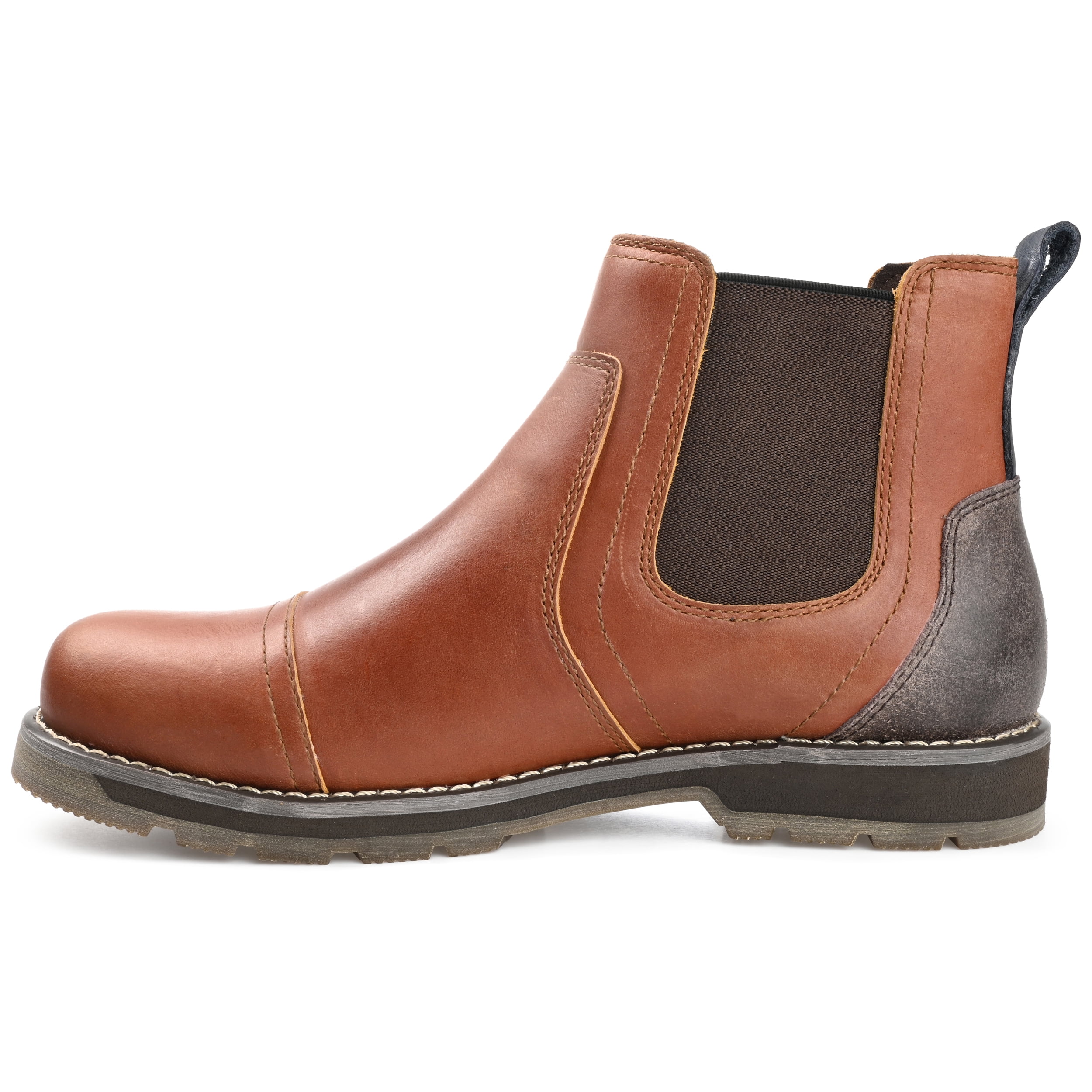 Territory Mens Holloway Pull-on Cap Toe Chelsea Boot