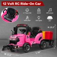 thumbnail image 5 of OTTORD 12V Ride on Car, Kids Street Sweeper Truck Electric Vehicle with Remote Control, Toddlers Battery Powered Construction Toy, 5 of 7
