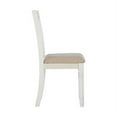 thumbnail image 3 of Powell Willow Wood Dining Side Chairs Set of Two in Brown, 3 of 9