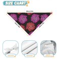 thumbnail image 6 of Dog Bandana 2 Pack,Pioneer Flower Floral Print Pattern Bandanas for Dogs,Cat Bandana,Small/ Large Dog Bandana 2 Size,Dog Bandanas Girl Boy, 6 of 6