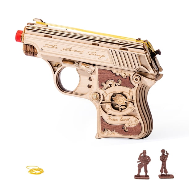 Minimaqueta de rompecabezas de madera 3D Wowood, kit de manualidades para adultos y adolescentes