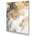 thumbnail image 2 of Designart "Gold And Grey A Marble Effect V" Abstract Marble Canvas Print, 2 of 5
