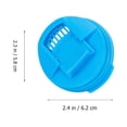 thumbnail image 2 of 2Pcs Can Cover Plastic Can Lid Snap-in Beverage Can Dust Cover (Random Color), 2 of 8