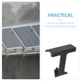 thumbnail image 5 of SEWCHICS Solar Panel Drain Clips ABS Black Roof Gutter Accessories Weather Resistant, 5 of 8