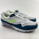 thumbnail image 4 of Ni - ke Ni - ke Air Max 90/1 Mens Size 13 Spruce Lime White Green AJ7695-103, 4 of 5