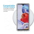 thumbnail image 2 of LG Stylo 6 Case Clear, (2 Pack) Temerped Glass Screen Protector for LG Stylo 6 / LG K71 Stylus, Njjex Crystal Clear Shock Absorption Technology Bumper Soft TPU Cover Case -Clear, 2 of 9
