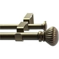 thumbnail image 2 of YouLoveIt Adjustable Double Curtain Rod Home Adjustable Curtain Rods 28"-48"/48"-84"/84"-120", 2 of 3