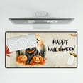 thumbnail image 4 of Happy Halloween Newfoundland Witches Hat Pumpkin Carving Desk Mat Full Keyboard Mouse Pad Newfie Dog Lover Gifts Large Mousepad - 02019, 4 of 5
