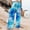Dark Blue, variant on Women's New Thin Elastic Loose Large Size Korean Version of Everything Long Trousers Casual Trousers Haren, Black, L
