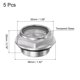 thumbnail image 2 of Aire Compresor Aceite Nivel Indicador Mirilla Vidrio M27x1,5mm Macho Roscado 20mm Altura Aluminio Líquido Indicador Vista Ventana 5uds Unique Bargains accesorios para compresores de aire, 2 of 5