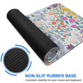 thumbnail image 6 of Long Mouse Pads for Desk,Pioneer Flower Floral Print Pattern Desk Mats on Top Of Desks, Desk Mouse Pad Extra Large with 3mm Non-Slip Base and Stitched Edge for Gaming,Office,Work,Home 47.3"x23.6", 6 of 6