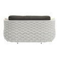 thumbnail image 3 of ZUO Coral Reef Loveseat Gray, 3 of 5