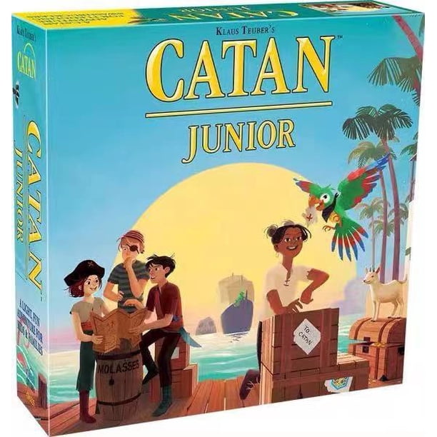 Juego de mesa Catan Junior con baraja de tarot para fiesta familiar