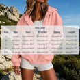 thumbnail image 3 of Edvintorg Womens Rain Jacket Solid Color Zip up Waterproof Raincoat Outdoor Long Sleeve Hooded Windbreaker with Pocket Womens Clothes Pink S-2XL, 3 of 8