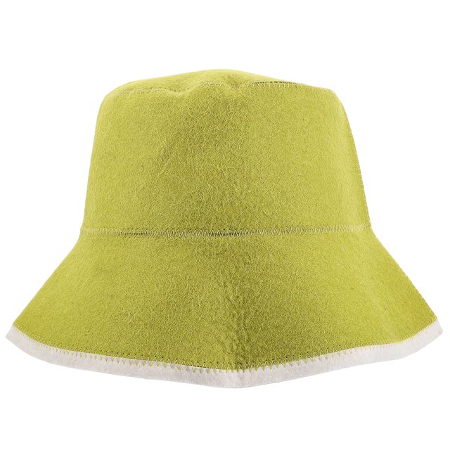 Gorro de pescador de fieltro de lana para sauna, grueso, absorbente y de secado rápido, ideal para sauna de vapor caliente y baño de sudor para hombres y mujeres
