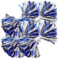 thumbnail image 3 of 4pcs Metallic Pom Poms for Team Spirit Cheering Dance Sports with Handle, 3 of 5