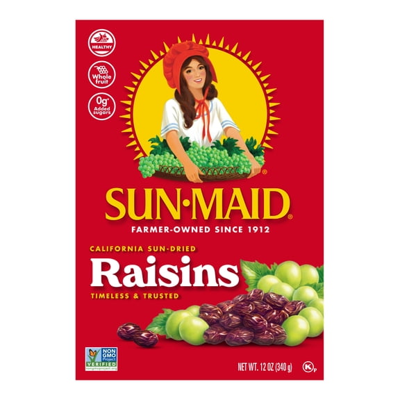 Sun-Maid California Sun-Dried Raisins, 12 oz Bag in a Box