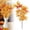 B#21.6Inch, variant on Fake Autumn Leaf Branches, Silk Orange Maple Stems, Fall Harvest Vase Filler, Thanksgiving Fireplace Decor, Home Farmhouse Table Accent, Halloween Party Centerpiece for Thanksgiving, 21.6 In
