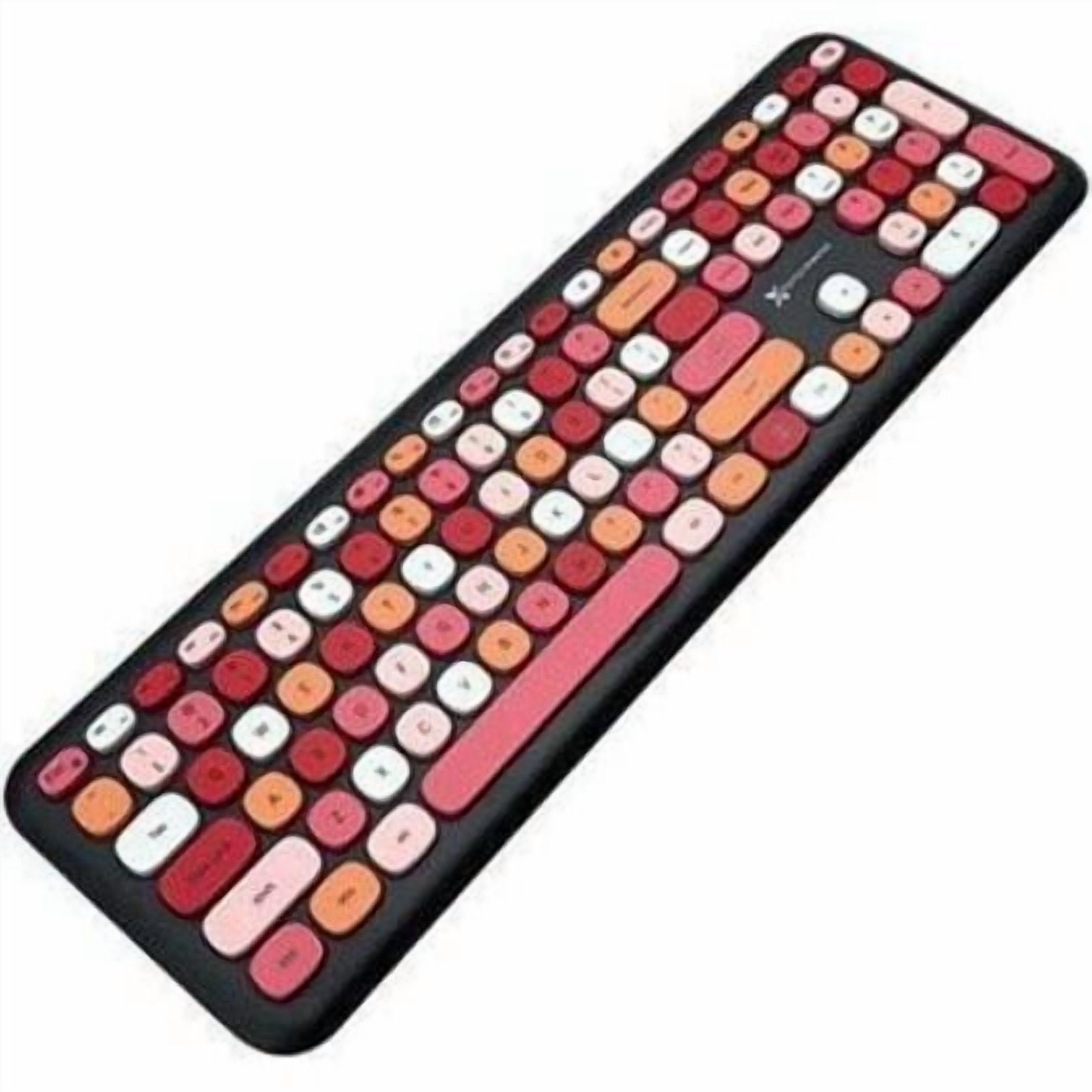Macally X9 Performance X9RFCOLORCBB Keyboard & Mouse