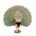 thumbnail image 4 of Modelo de animal de pájaro sólido estático de simulación para niños Adornos decorativos de pavo real Modelo de juguete de pavo real regalo, 4 of 4