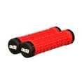 thumbnail image 5 of SDG Hansolo Grips, ODI Lock On, Red w/ Black Ano Lock Rings and Snap Cap End Plugs, 5 of 5