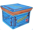 thumbnail image 5 of Skywin Fabric LootBox Small - 3 Pack, 10”x10”x10” Stackable and Foldable Supply Box - Durable Box for Gamers, Fun Bright Colors, 5 of 5
