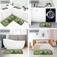 thumbnail image 4 of 2-Piece Kitchen Mat Set Non Slip Washable Floor Mats Decorative Rugs for Kitchen Sink Laundry White Roses in A Vase, 4 of 7