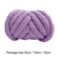 thumbnail image 4 of perfeclan Chunky Wool Yarn, Arm Knitting Yarn, Lightweight DIY Hand Knitting, Bulky Yarn, Heavy Yarn for Crafts, Bed, Fence, Hats, Tapestry, Sweater Violet, 4 of 9