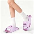 thumbnail image 5 of jiaxiM Women Slippers for Home Non Slides for Men Casual Open Toe Rubber Sole Sandals Women Comfortable for Causal Walking Work Vacation, 5 of 5