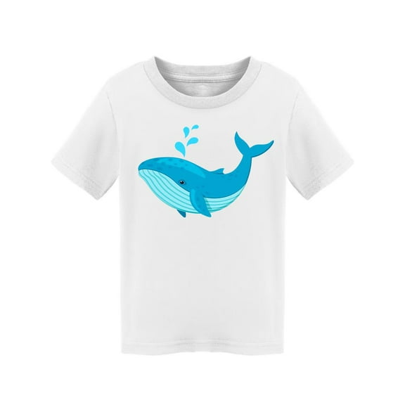 Blue Whale Under Sea T-Shirt Toddler -Image by Shutterstock,  3 Toddler