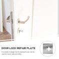 thumbnail image 2 of 2Pcs Stainless Steel Repair Plate Deadbolt Door Knob Circular Lock Home Hardware, 2 of 10