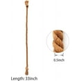 thumbnail image 3 of 4PCS Rope Curtain Tiebacks, Natural Cotton Woven Curtain Holdback, Curtain Decorative Holdbacks for Village Rural Boho Style Drapery Tieback, 3 of 6